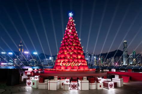 cartier hk christmas tree